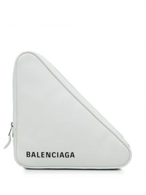 Pochette Balenciaga Pre-owned blanc