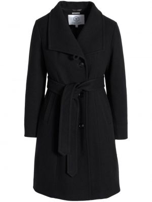 Cappotto di lana Norwegian Wool nero