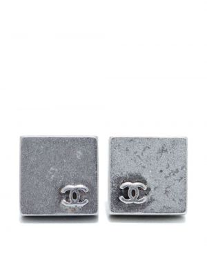 Orecchini Chanel Pre-owned argento