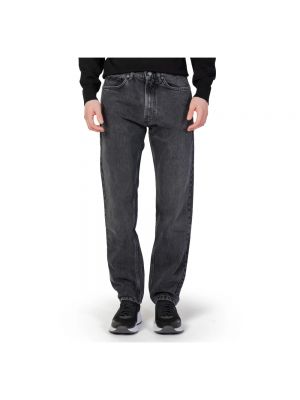 Straight jeans aus baumwoll Hugo Boss schwarz