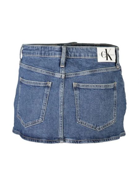 Spódnica jeansowa Calvin Klein niebieska