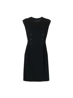 Sukienka mini bez rękawów Versace czarna