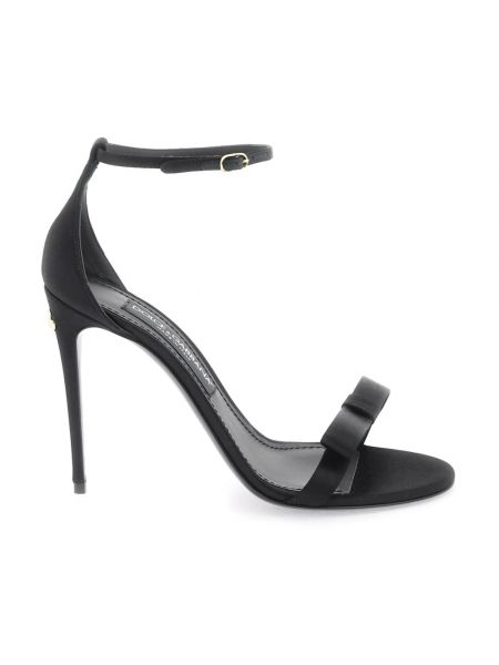 Sandale mit absatz mit hohem absatz Dolce & Gabbana schwarz