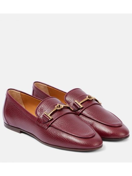 Loafers i läder Tod's brun