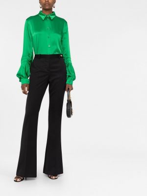 Chemise à manches bouffantes Tom Ford vert