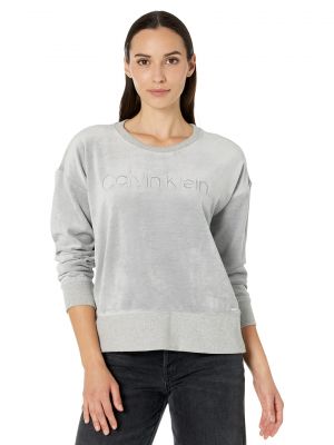 Пуловер с длинным рукавом Calvin Klein серый