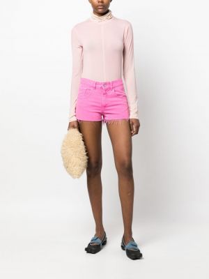 Jeans shorts Mm6 Maison Margiela pink