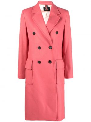 Gyapjú kabát Ps Paul Smith rózsaszín
