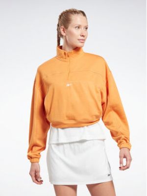 Bluză cu croială lejeră Reebok portocaliu