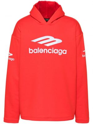 Kapučdžemperis Balenciaga sarkans