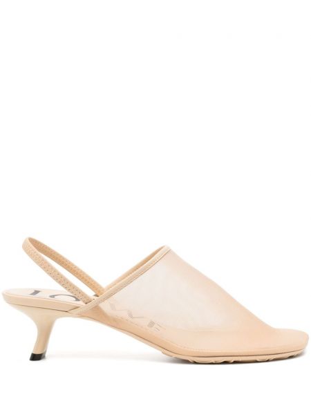 Slingback mesh mules Loewe