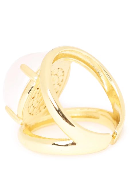 Кольцо с жемчугом Sexy Fish золотое