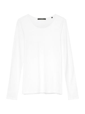 Marškinėliai ilgomis rankovėmis Someday balta