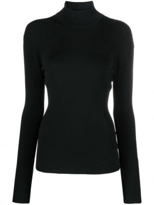Пуловер Issey Miyake черно
