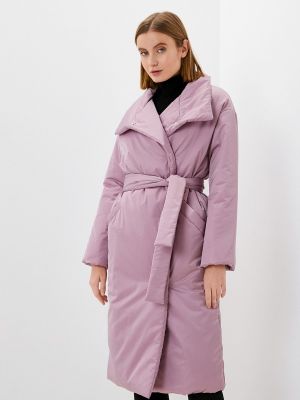 Утепленная демисезонная куртка Imocean розовая