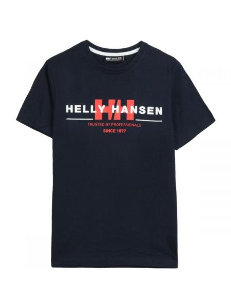 Koszulka z krótkim rękawem Helly Hansen niebieska
