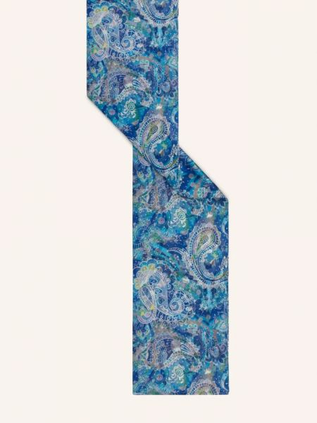 Шелковый шарф Codello синий