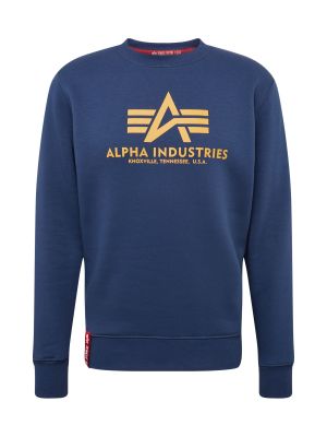 Mikina Alpha Industries modrá