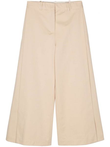 Pantalon en coton Semicouture beige