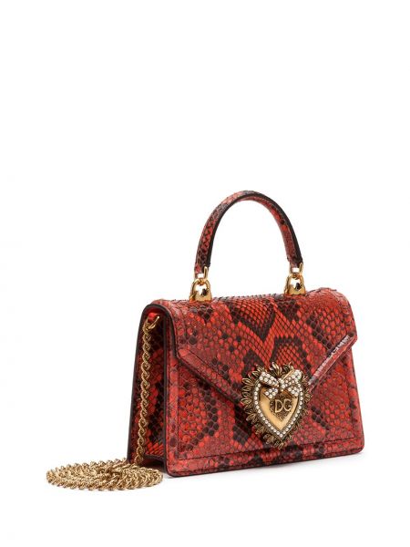 Bolso shopper Dolce & Gabbana rojo