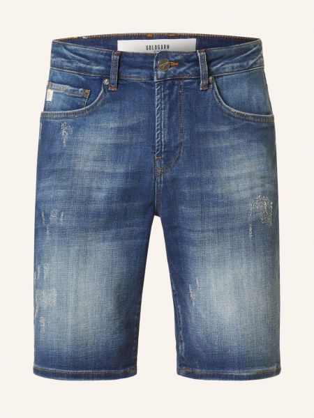 Szorty jeansowe Goldgarn Denim niebieskie
