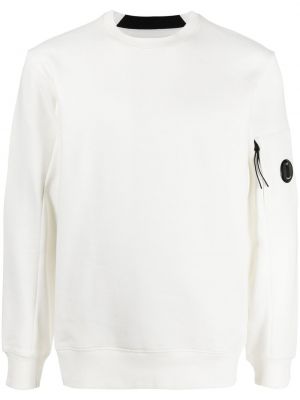 Bomull sweatshirt C.p. Company hvit