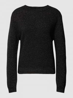 Dzianinowy sweter Comma Casual Identity czarny