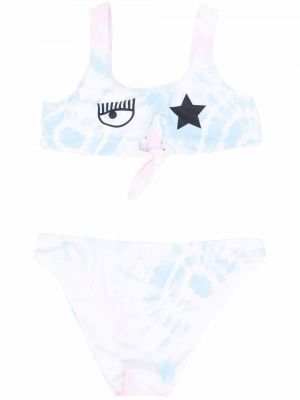 Tankini tytöille Chiara Ferragni Kids valkoinen