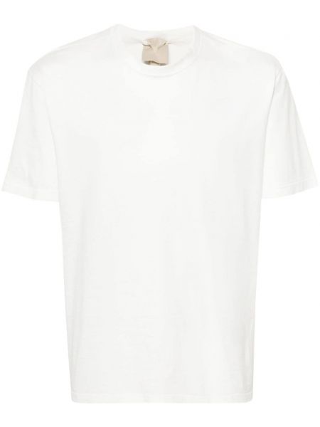 Βαμβακερή μπλούζα Ten C λευκό