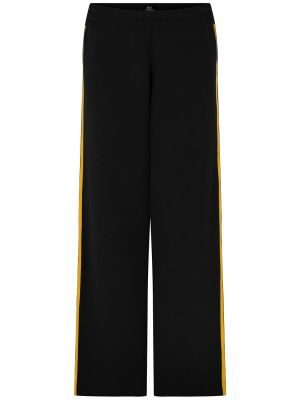 Pantalon à boutons en coton Nagnata noir