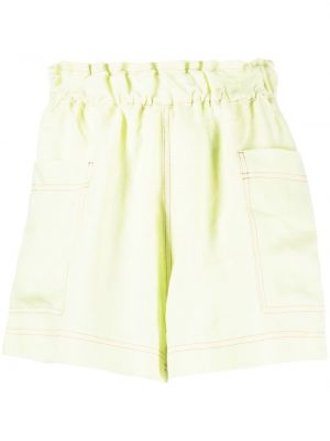 Shorts en lin Casa Raki vert