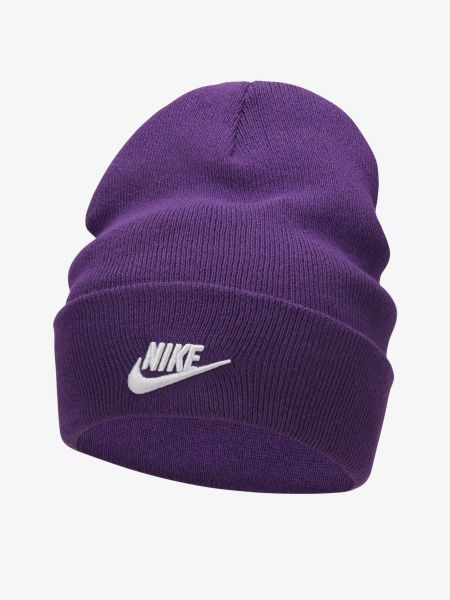 Фіолетова шапка Nike