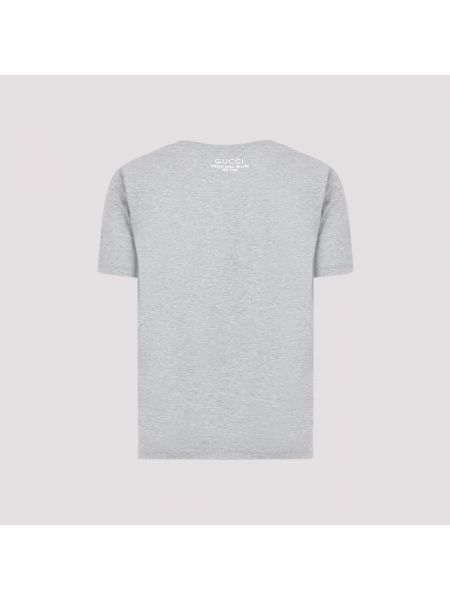 Camiseta de algodón jaspeada Gucci gris