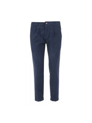 Pantalon chino en velours Department Five bleu