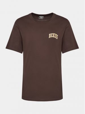 Marškinėliai Dickies ruda