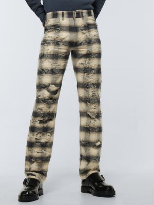 Flanelové bavlnené nohavice Givenchy