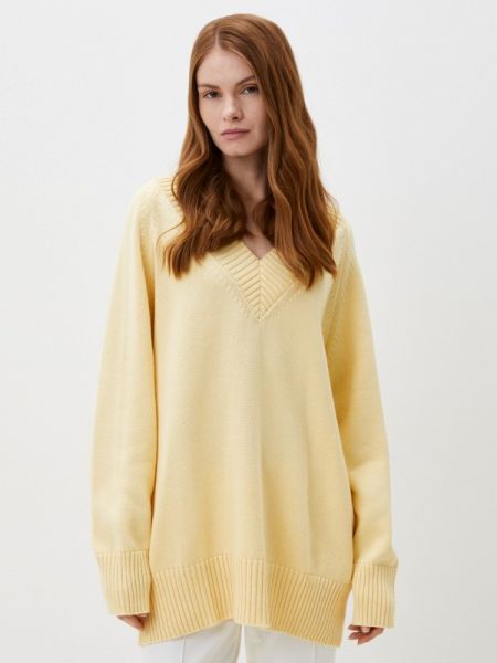 Пуловер Woollywoo желтый