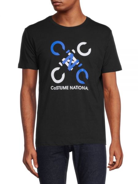 Футболка с логотипом C'N'C Costume National черный