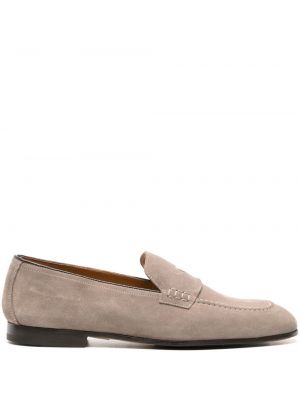 Loafers en suède Doucal's beige