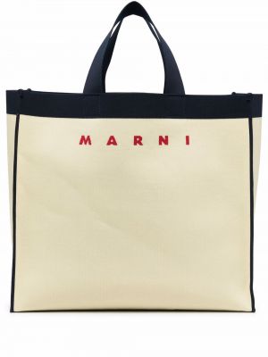 Trykt shoppingbag Marni