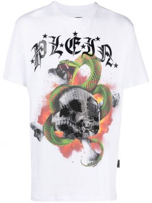 T-shirt Philipp Plein vit