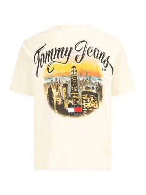 Vlnené tričko Tommy Jeans Plus