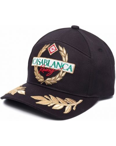Gorra con bordado Casablanca negro