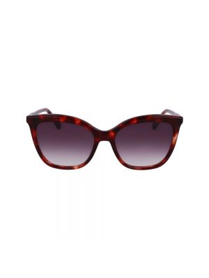 Okulary przeciwsłoneczne Longchamp brązowe