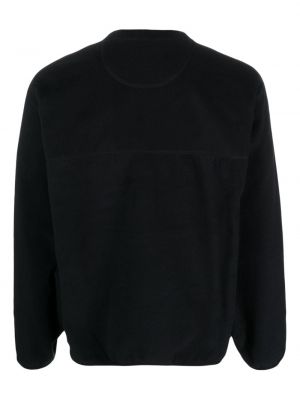 Fliso džemperis apvaliu kaklu Danton juoda