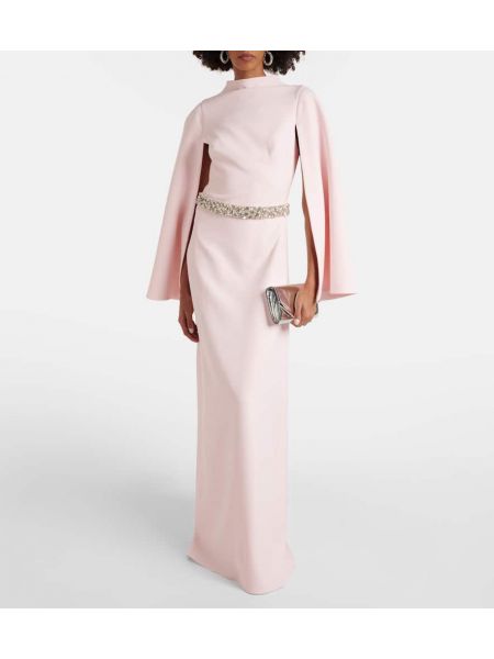 Макси рокля Safiyaa розово