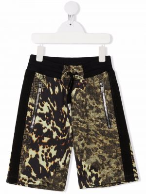 Kamuflere shorts for jenter Givenchy Kids grønn