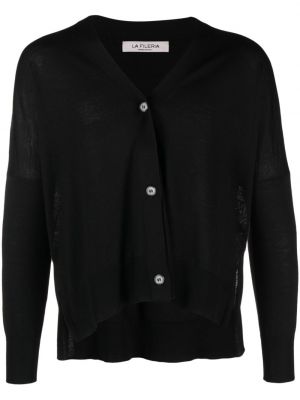 Cardigan con scollo a v Fileria nero