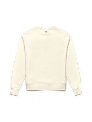 Sweatshirt mit rundem ausschnitt Kappa weiß