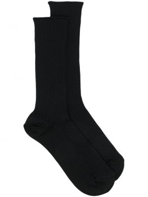 Čarape Auralee crna